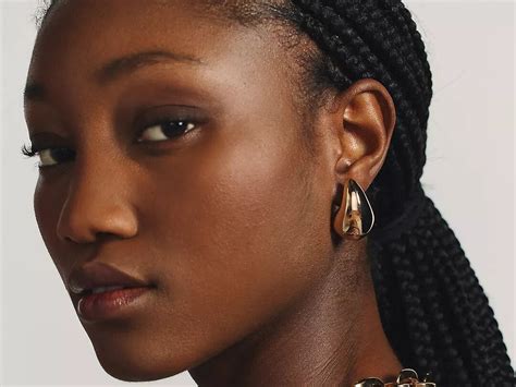 dupe bottega veneta earrings